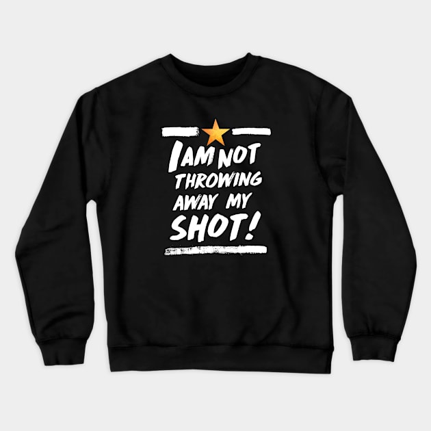 my shot v2 Crewneck Sweatshirt by claudiolemos